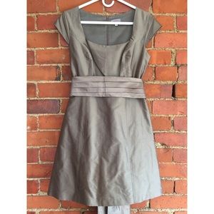 Silk shantung bridesmaid dress